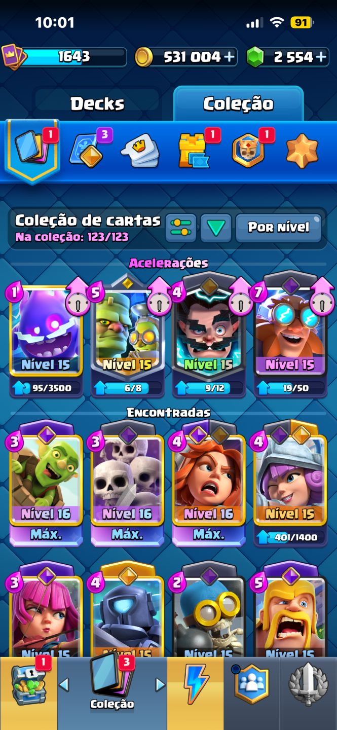 Conta clash 12k troféus