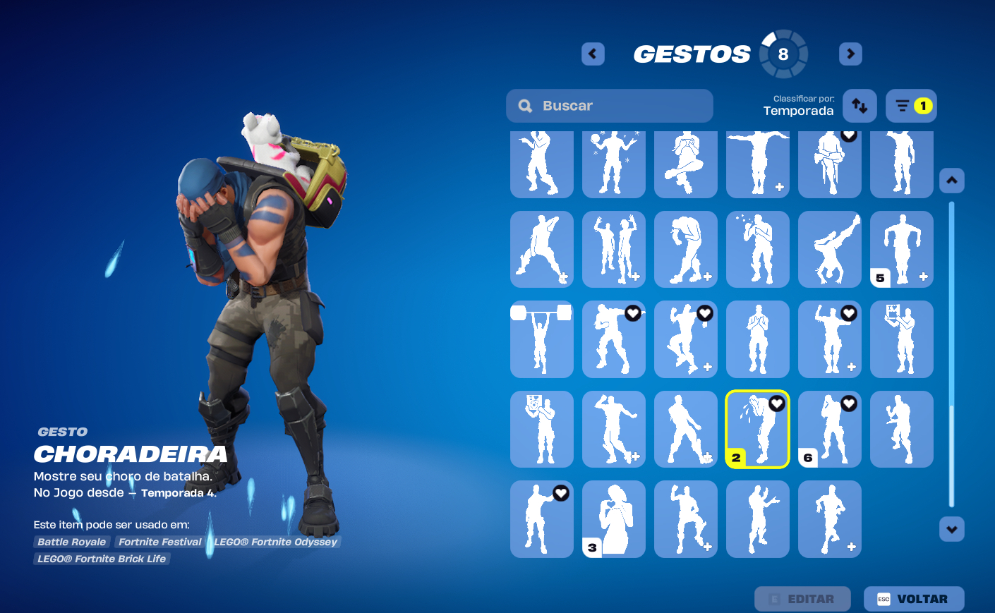 Conta fortnite com STW Fundador OG , passes antigos e varias skins