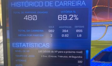 Conta RL nv 116 com 3 Bm, X2 Champion 2 e rewards antigas