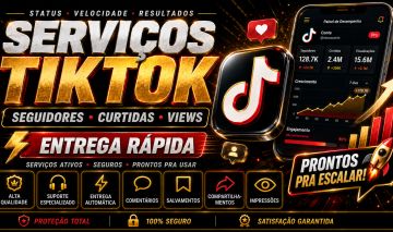 [PREÇO BAIXO] TIKTOK | SEGUIDORES | CURTIDAS | VIEWS | SAVES | COMPARTILHAMENTOS