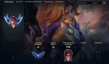 CONTA DIAMANTE 4 / 16 SKINS / DJ SONA / TWITCH, NASUS, JINX, KARMA, SETT/ 24K EA