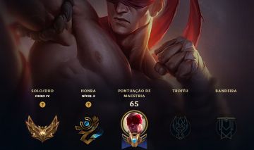 Conta OURO para ir logo - League of Legends 30PDL por win - Email não confirmado