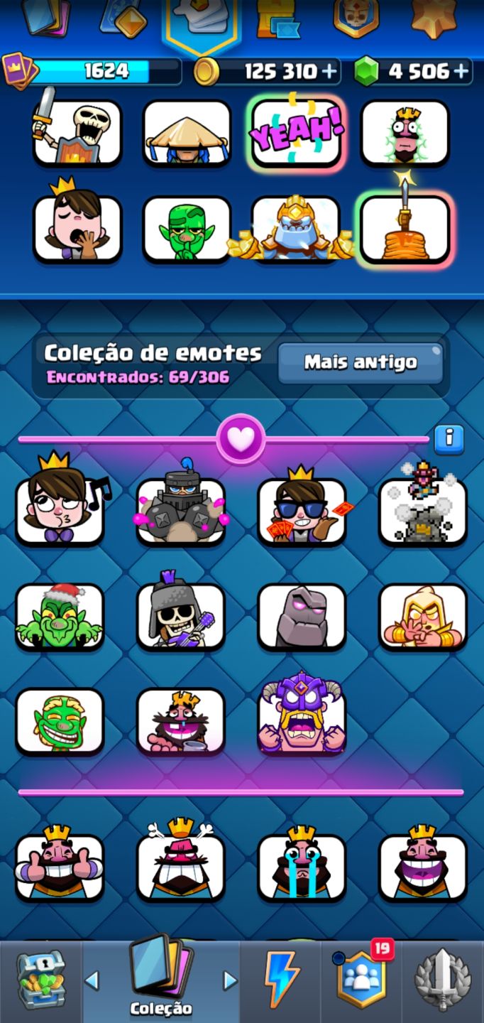 CLASH ROYALE CONTA 10 anos