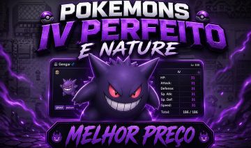 POKEMMO Pokémon IVs PERFEITO | 1x31, 2x31 e 3x31 | Com ou Sem Nature Ideal