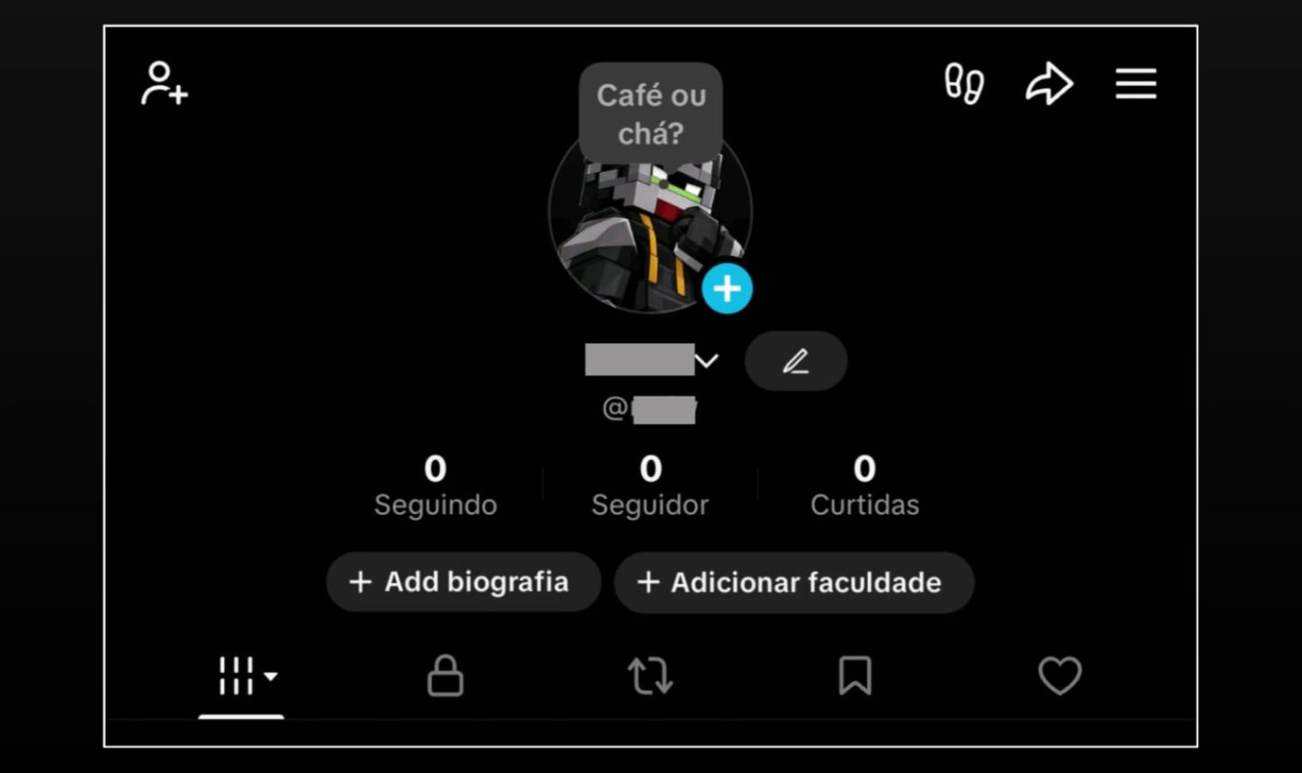 CONTA DE TIKTOK (4 CARACTERES), SE LER ATENTAMENTE FORMA UM NOME PRONUNCIAVEL