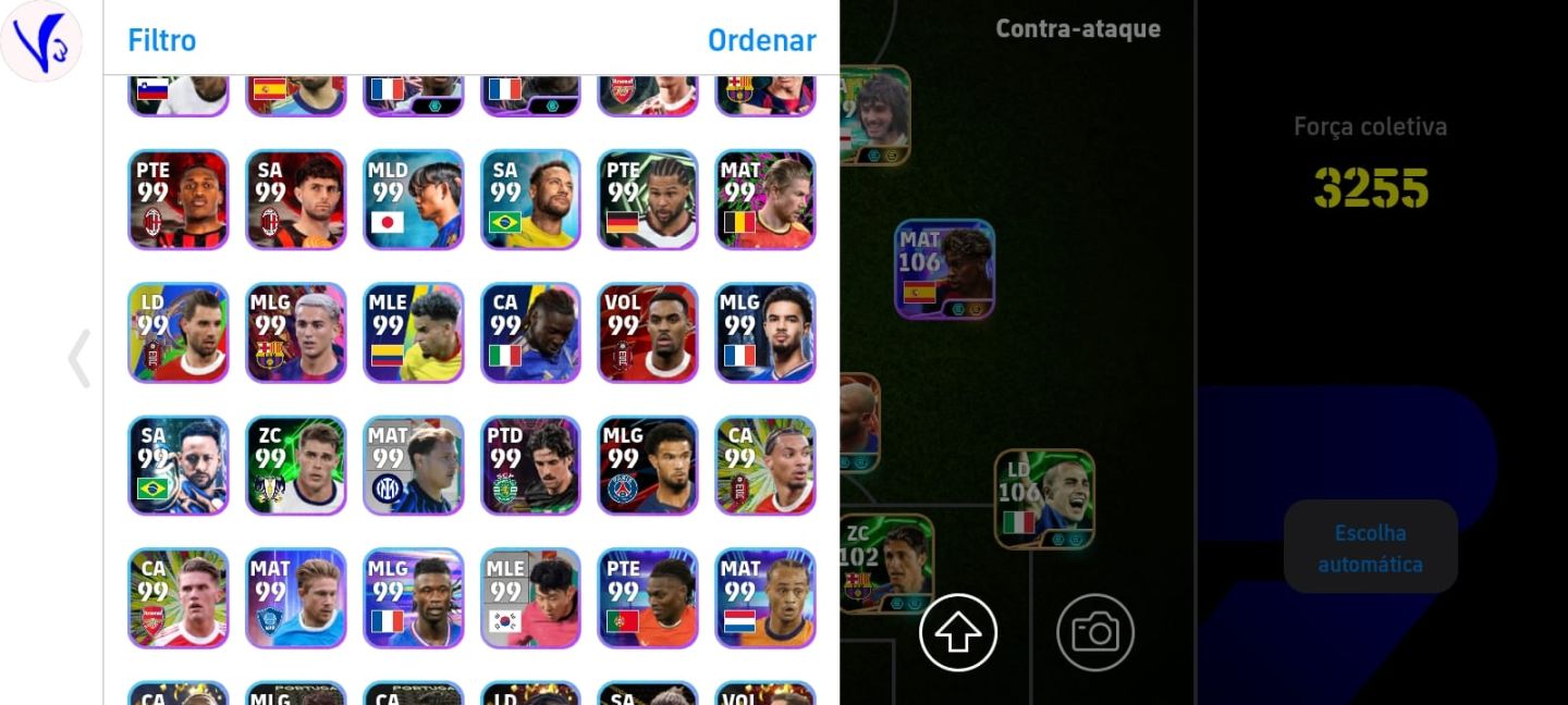Conta Efootbal com Ronaldinho Neymar e George Best