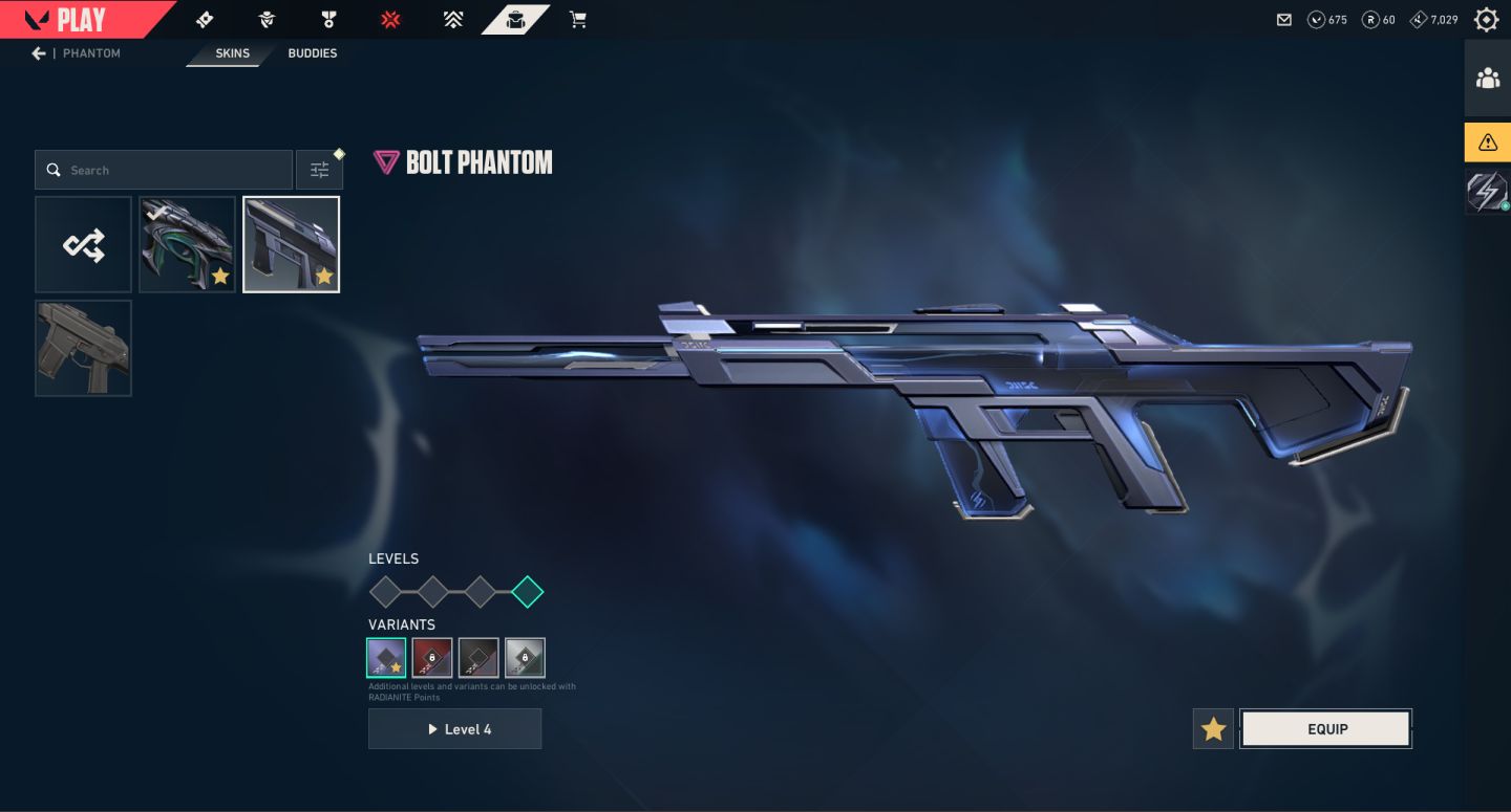 CONTA VALORANT - MUITAS SKINS - COLEÇÃO ELETRIZANTE
