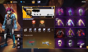 CONTA FREE FIRE PRIME 8 | UMP ATT