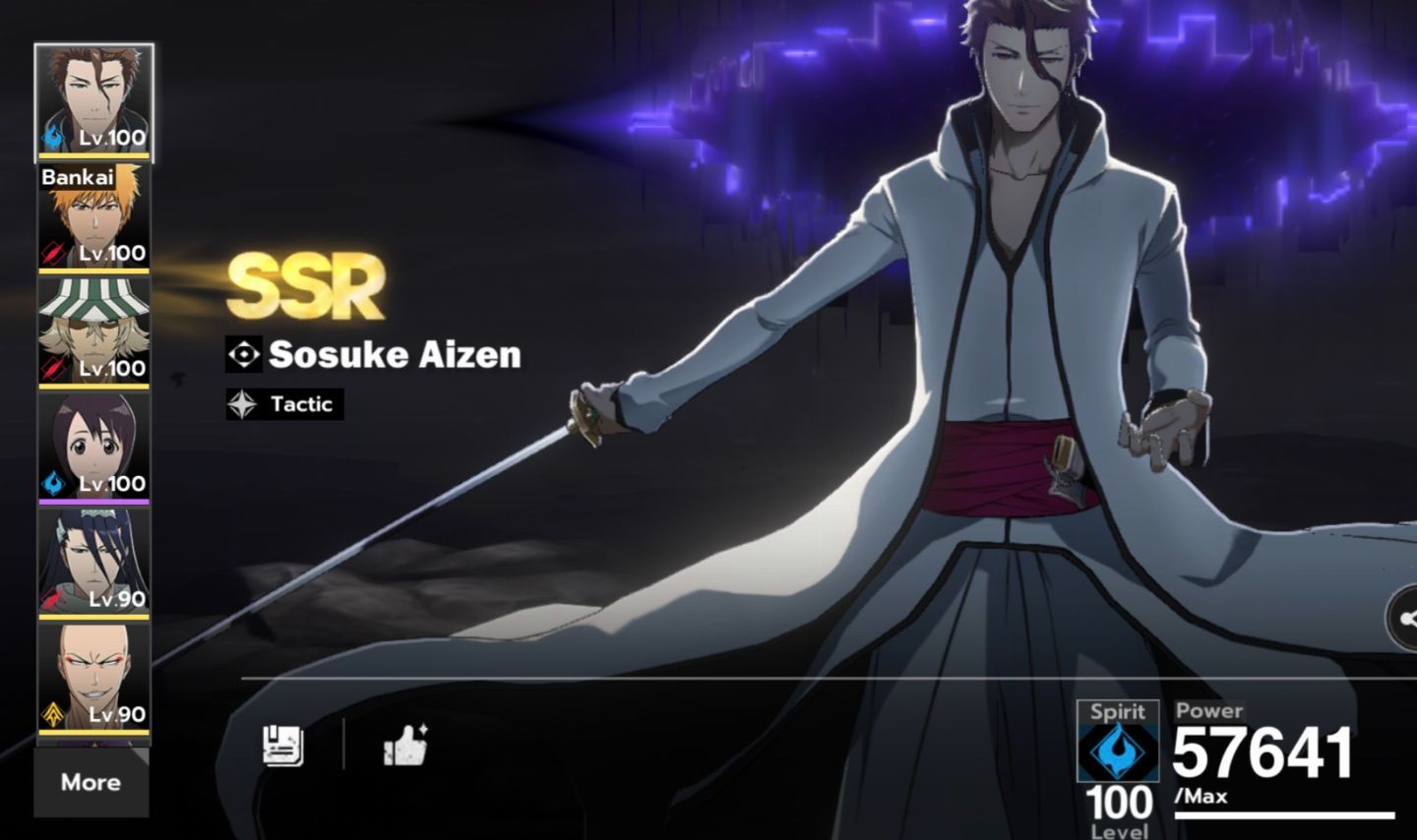 CONTA FORTE BLEACH SOUL RESONANCE AIZEN MAX, ICHIGO LV100 MUITOS ITENS/TICKETS