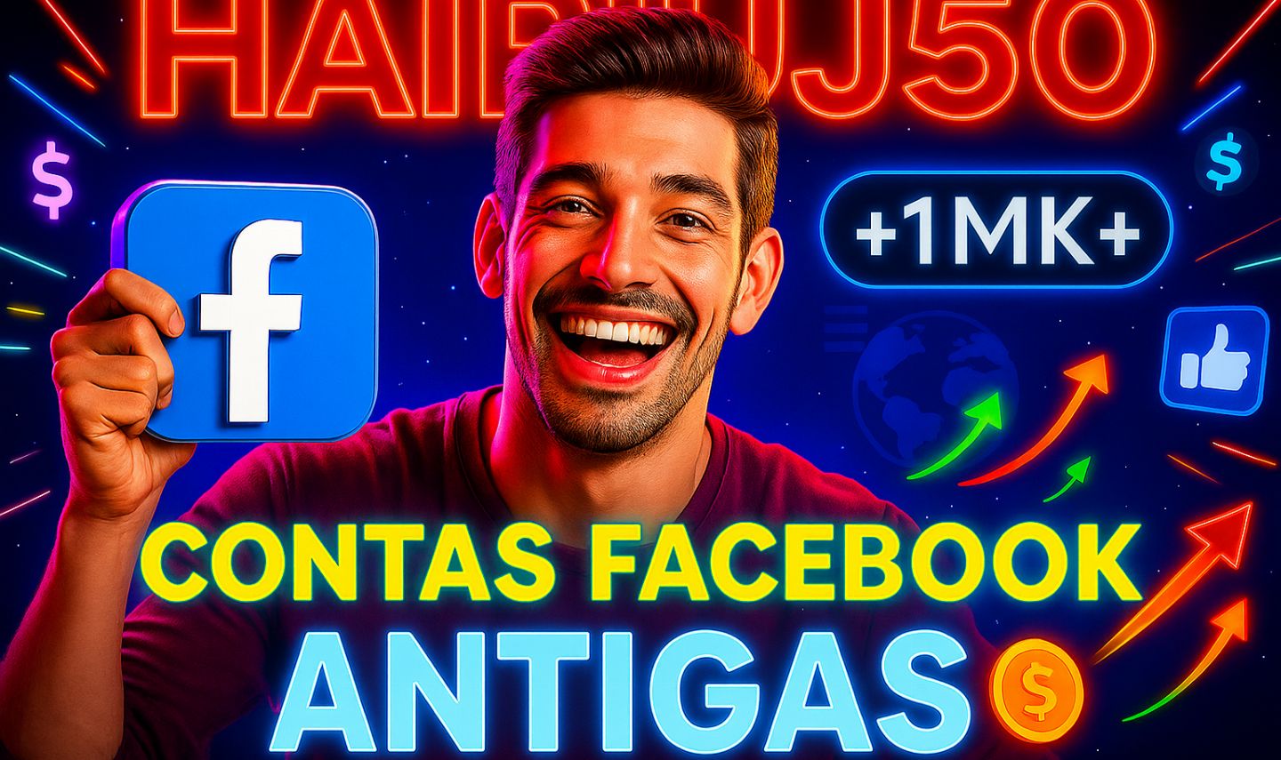 FACEBOOK CONTAS ANTIGAS BR DE 2009 A 2026 COM MARKETPLACE