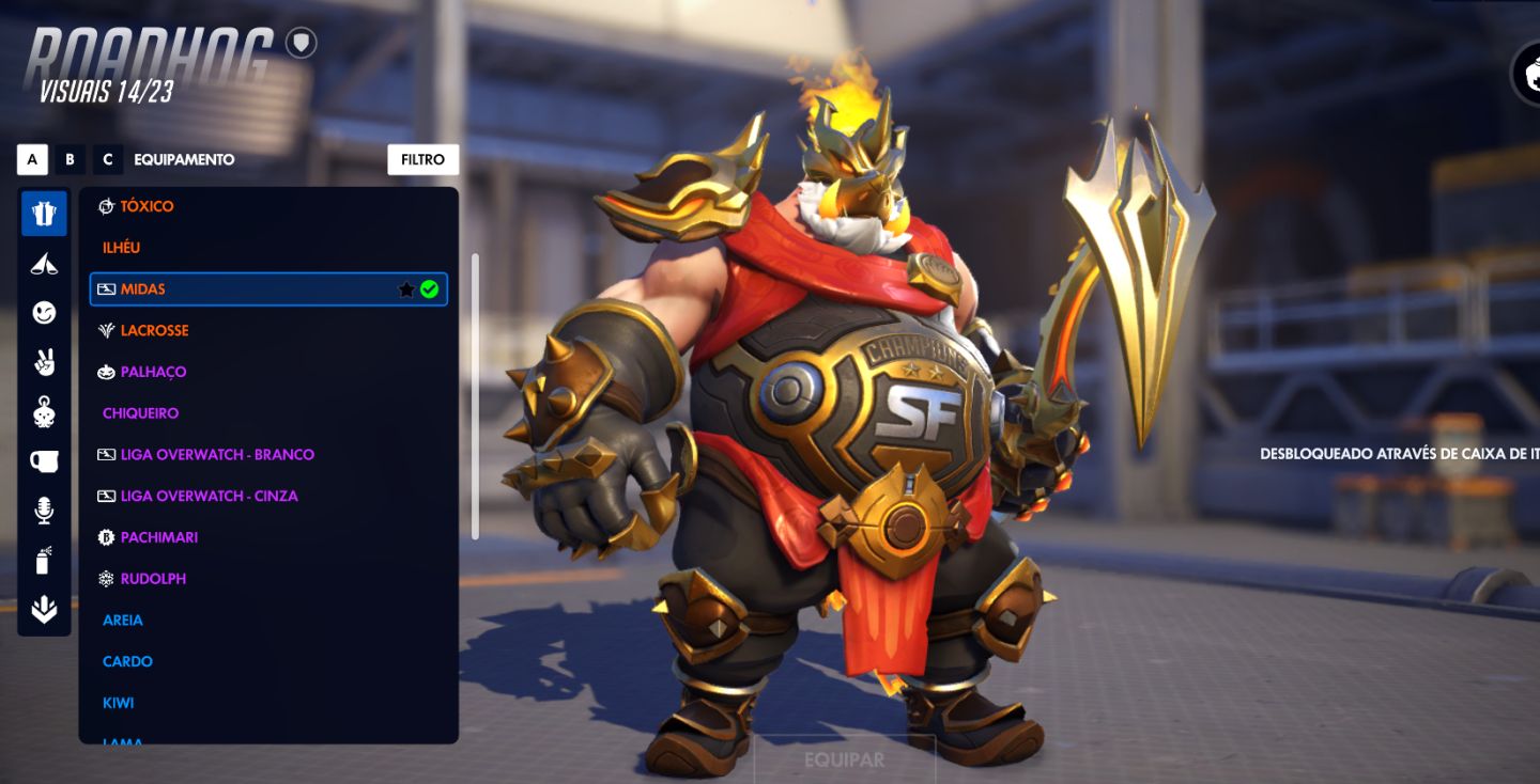 CONTA OVERWATCH MUITAS SKINS DE CAMPEONATO (DOOM TROVÃO/SIGMA MAESTRO)