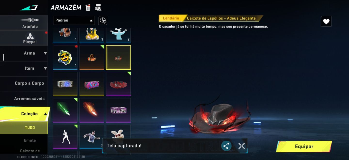 Conta blood strike pra rápido