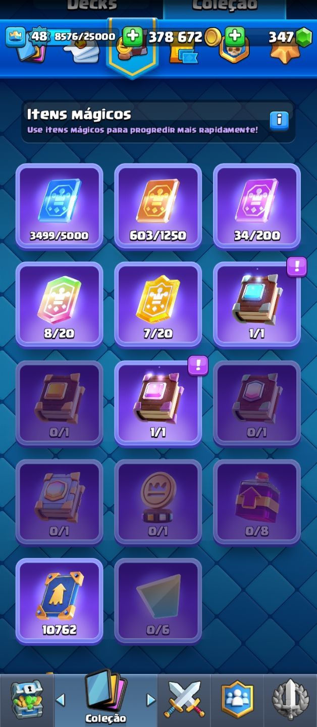 1 x Conta Clash Royale 9500 troféus