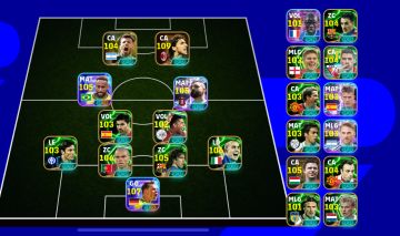Conta eFootball Mobile Ibrahimovi 109 + Neymar 105 + Puskás 104 / FC 3240