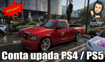 CONTAS GTA 5 ON-LINE PS4 e PS5 (PROMOÇÃO)