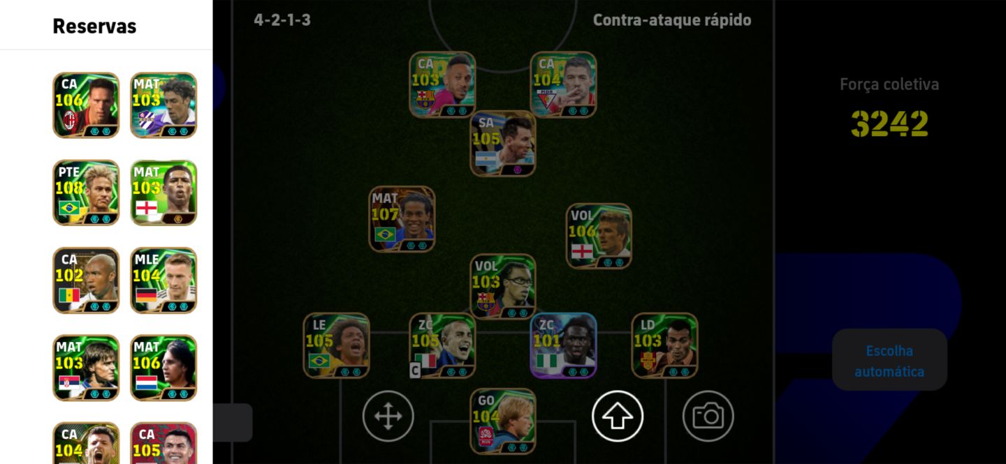 CONTA EFOOTBOL TOP