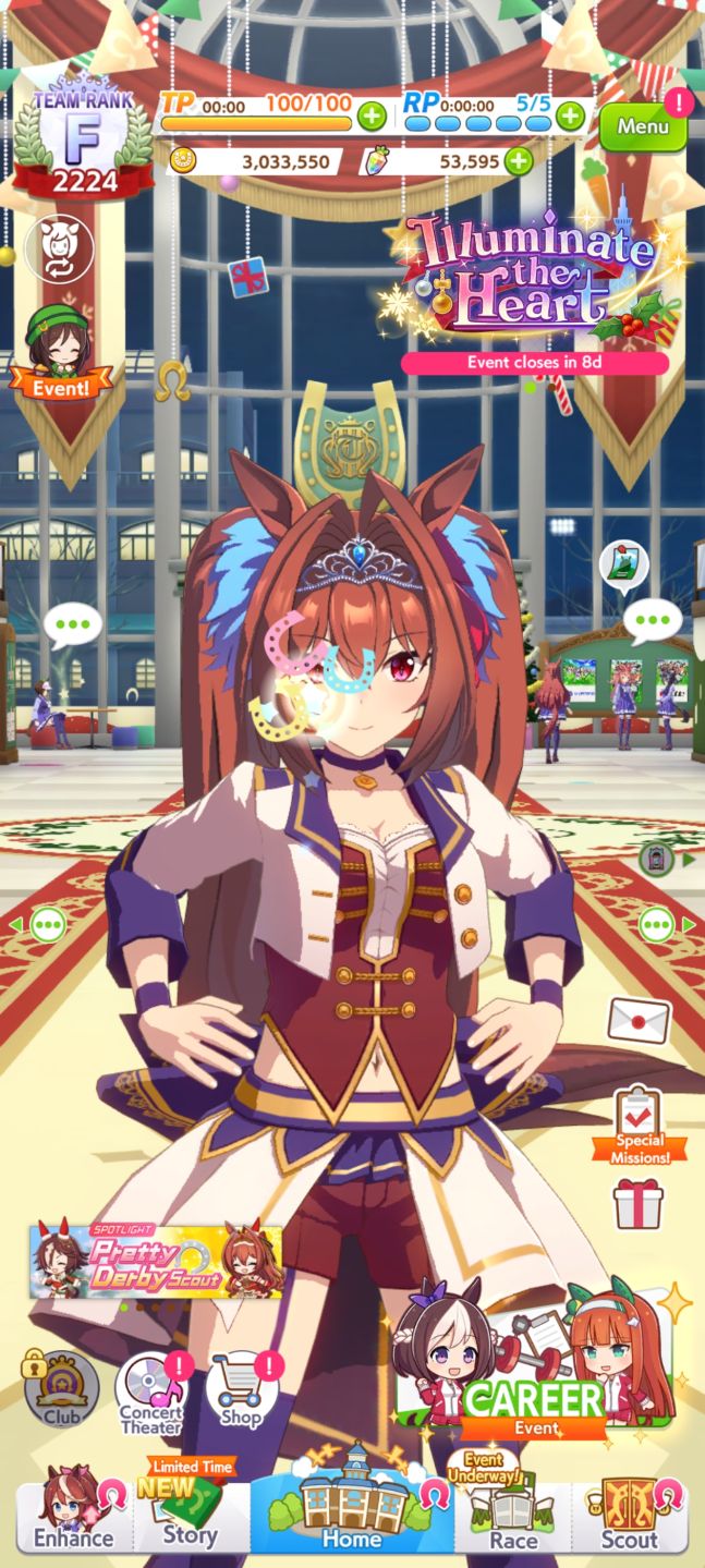 UMA MUSUME PRETTY DERBY / KITASAN BLACK 5X MLB / 53K CARATS