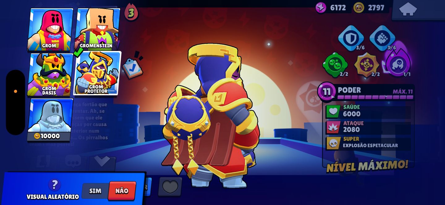 CONTA DE BRAWL COM FANG FÃ E 2 PRO PASS PREÇO JUSTO