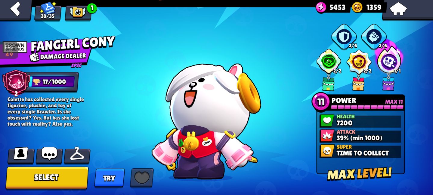 Conta brawl star tryhard