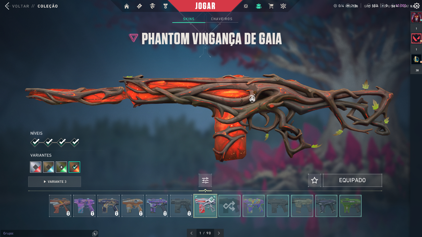 CONTA VALORANT ASCENDENTE 1 + SKINS - FULL ACESSO