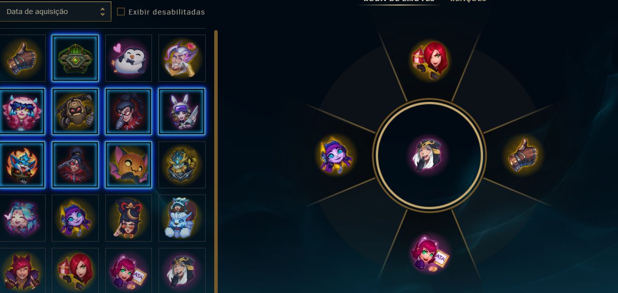 Ac lvl 40, maestria com 1 champ, 5 skins riven e yasuo emissario, 10 spolio skin