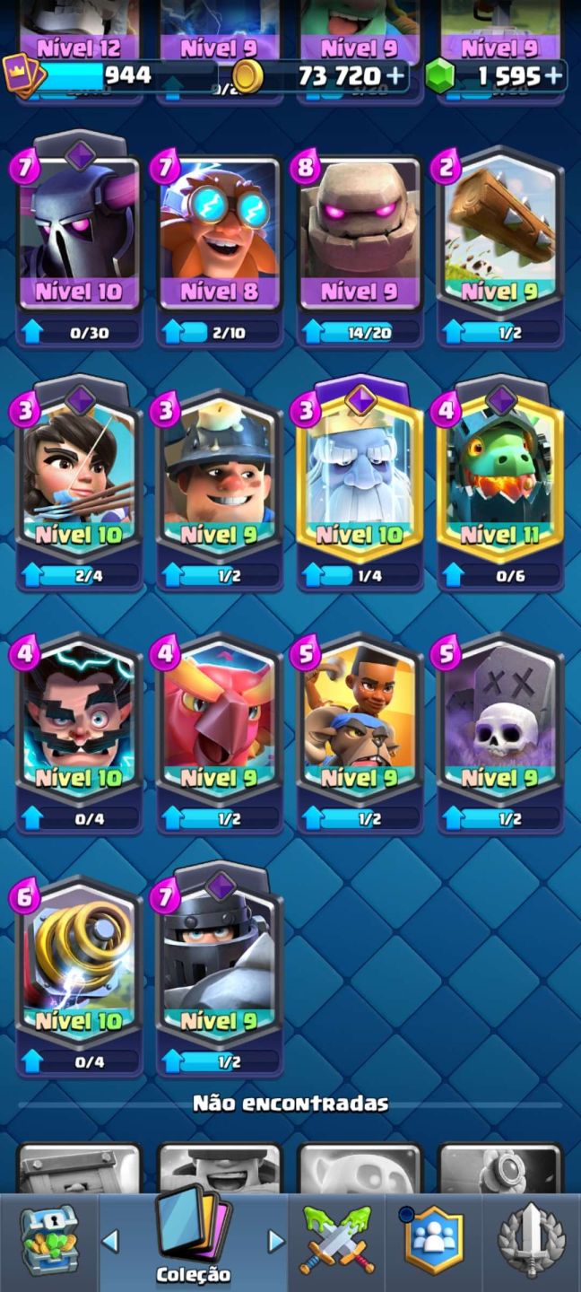 BRAWL STARS + CLASH ROYALE | 57 BRAWLERS | 90/123 CARTAS | 1595 GEMAS