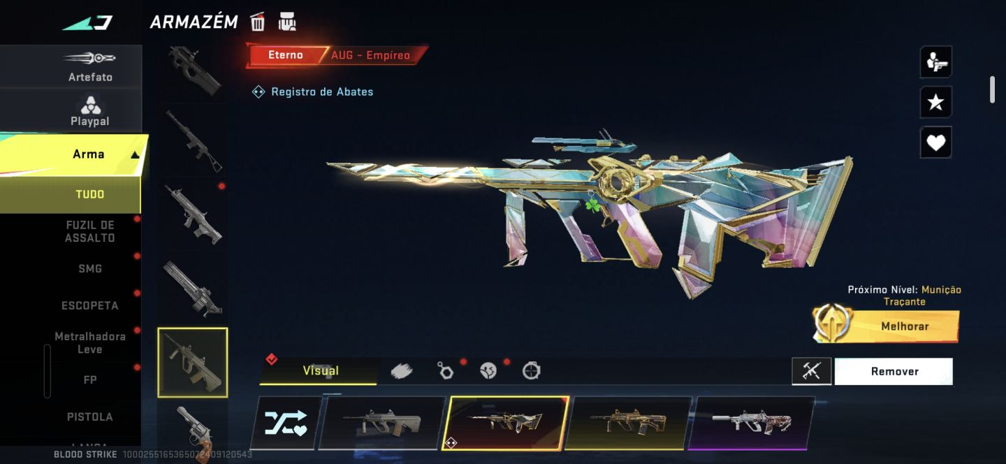 CONTA COM 3 SKINS ETERNAS E 2 DA PARCERIA DO ATACK ON TITAN