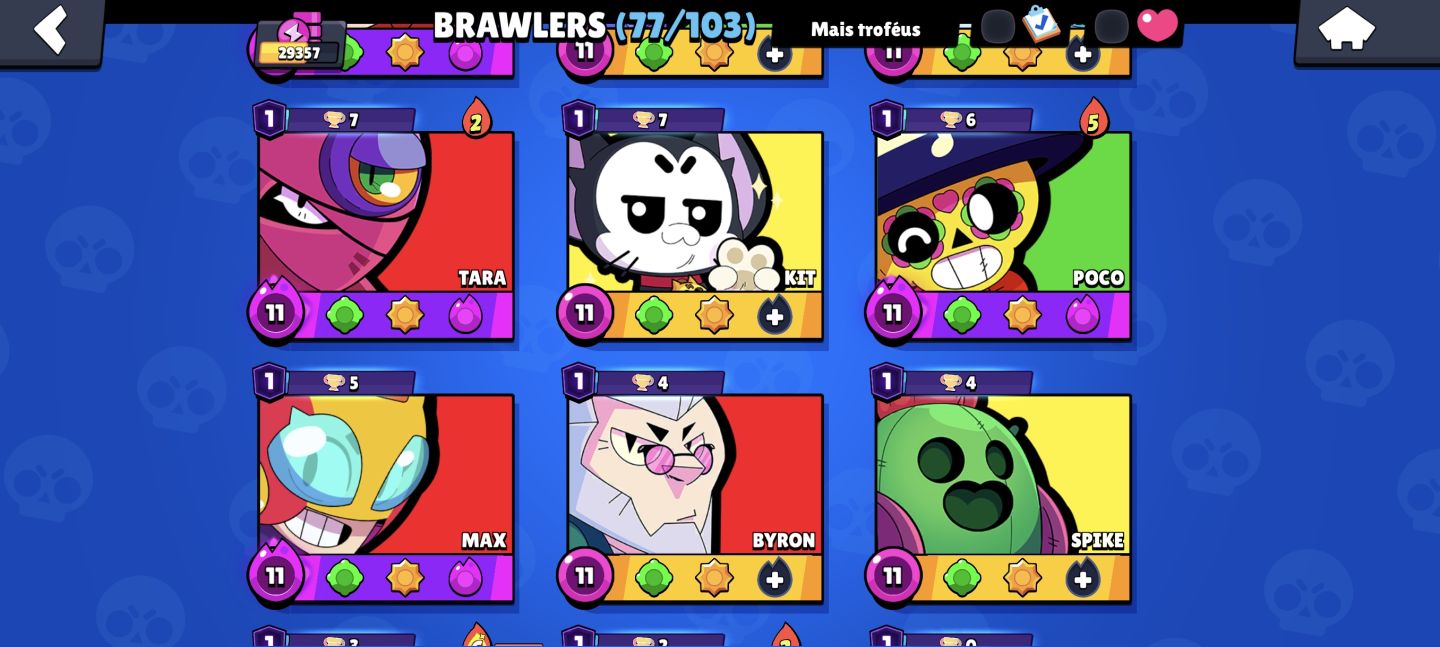 BRAWL STARS 40K | 83 BRAWLERS | 34 HIPERCARGAS | 31 BRAWLERS 1000+