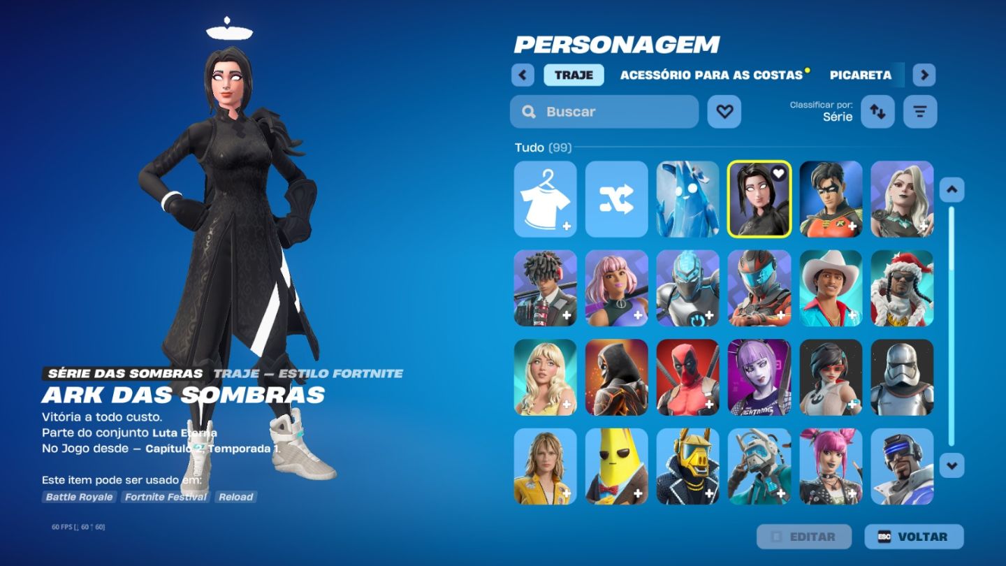 Conta fortnite