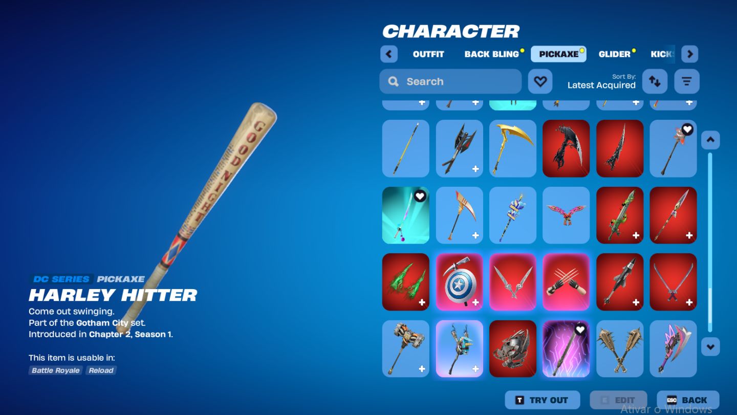 Conta Fortnite Og | Goku + Inferno + Venom + Spider-man + Marvel + Hatsune.