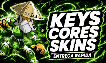 [MENOR PREÇO] KEYS DE SKINS BRAWLHALLA + PACOTES, ARMAS, CORES E TÍTULOS