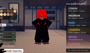 CONTA LEVEL 200 (CLÃ KAMADO SUPREMO) CONTA RARA!