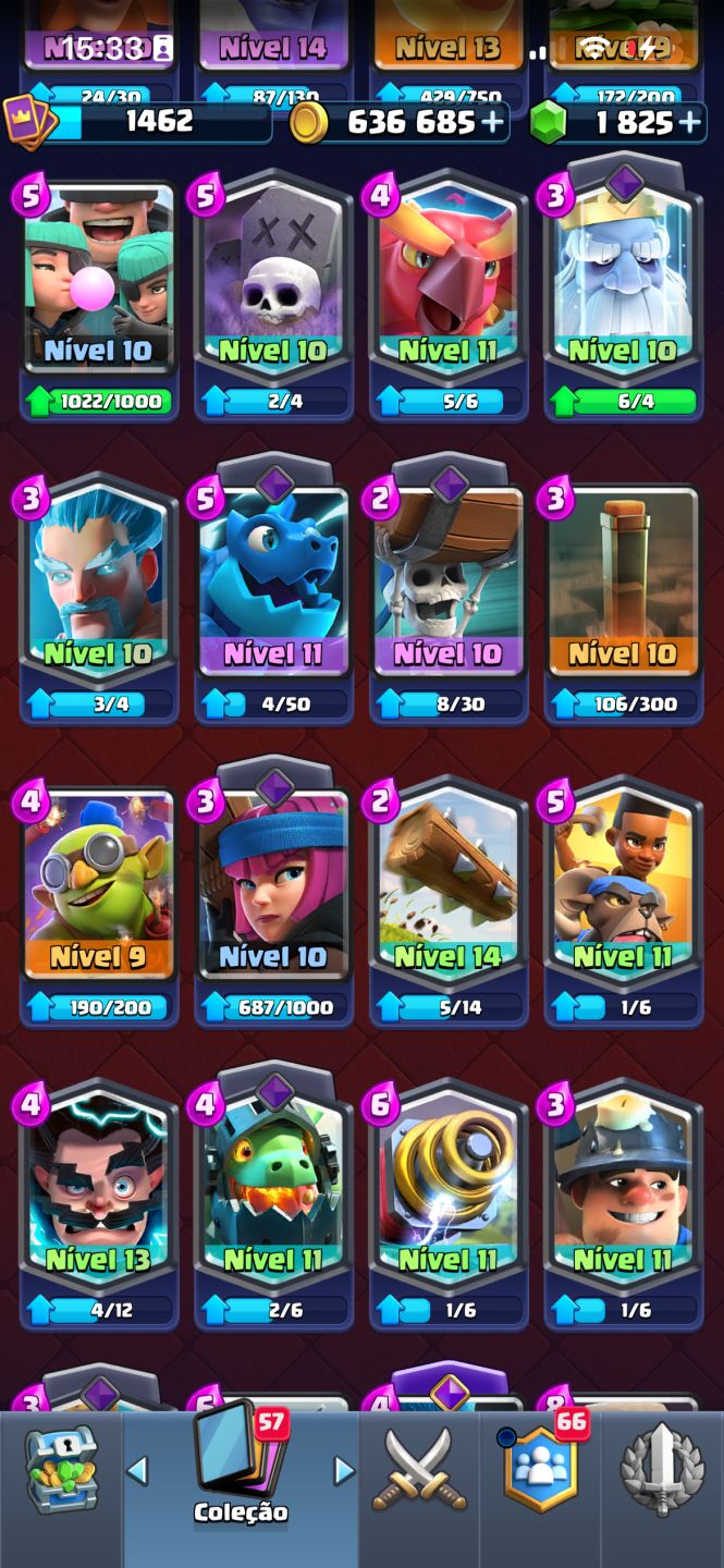 Conta Clash Royale 10k trofeus