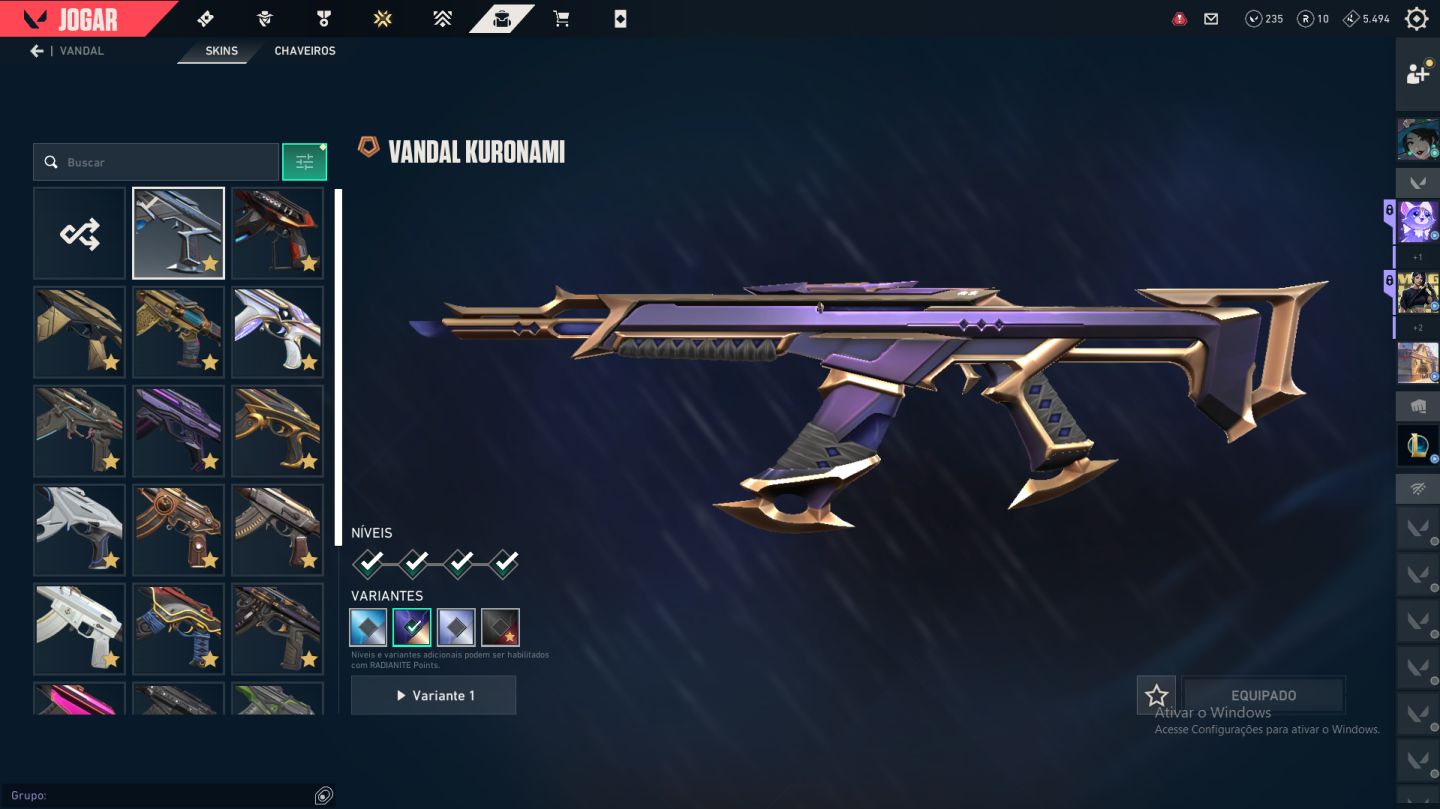 CONTA VALORANT +R$6.000 INVESTIDOS | MUITAS SKINS