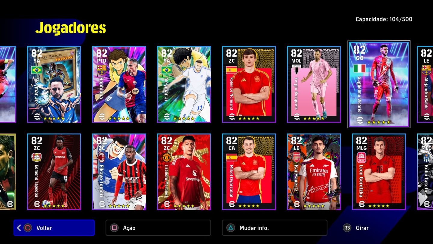 Conta PlayStation efootball