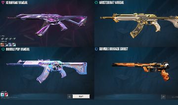 VANDAL XEROFANG + VANDAL ARISTOCRATA + 7 SKINS (FA) CUSTO BENEFICIO.