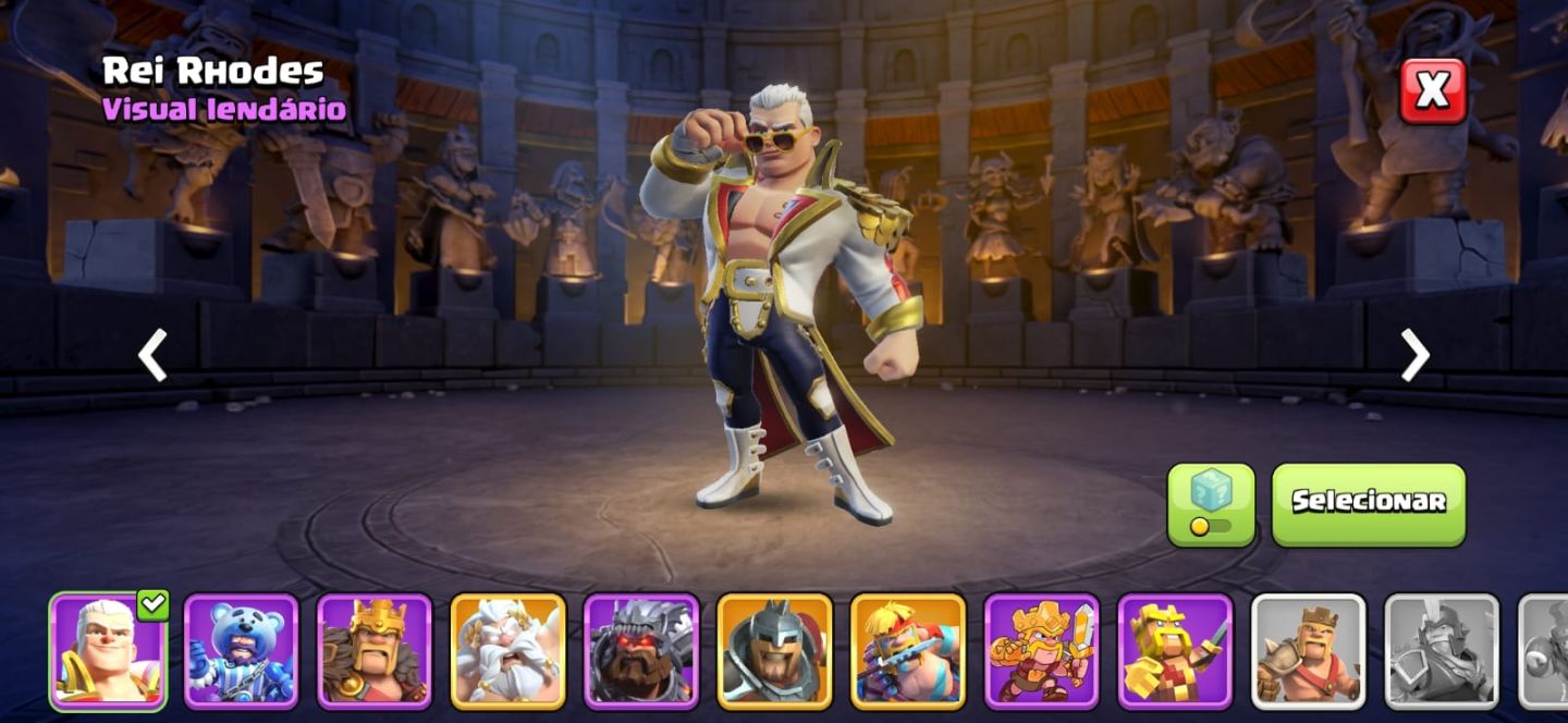 CV18 FULL RARO SKINS E PAISAGEM