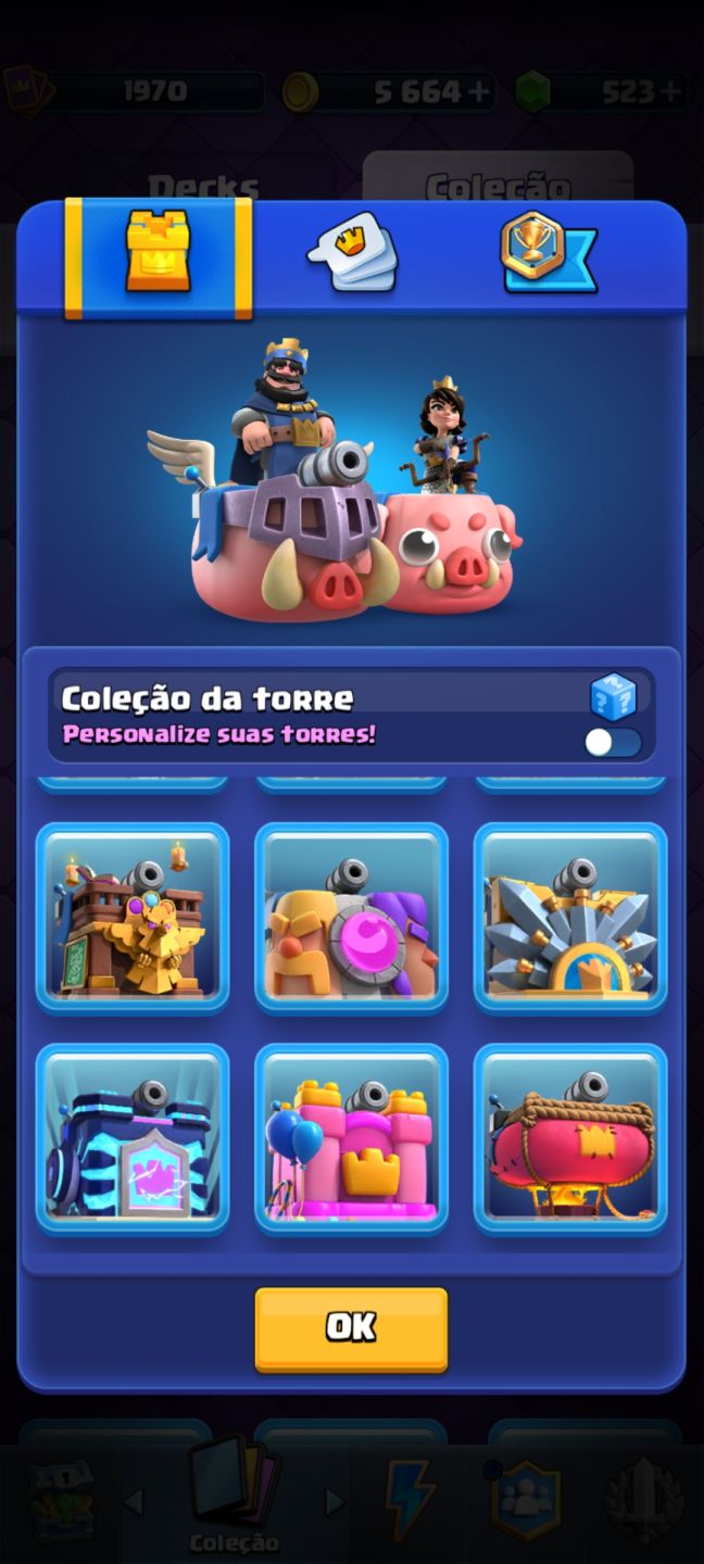 CONTA DE CLASH ROYALE COM 14k TROFÉUS