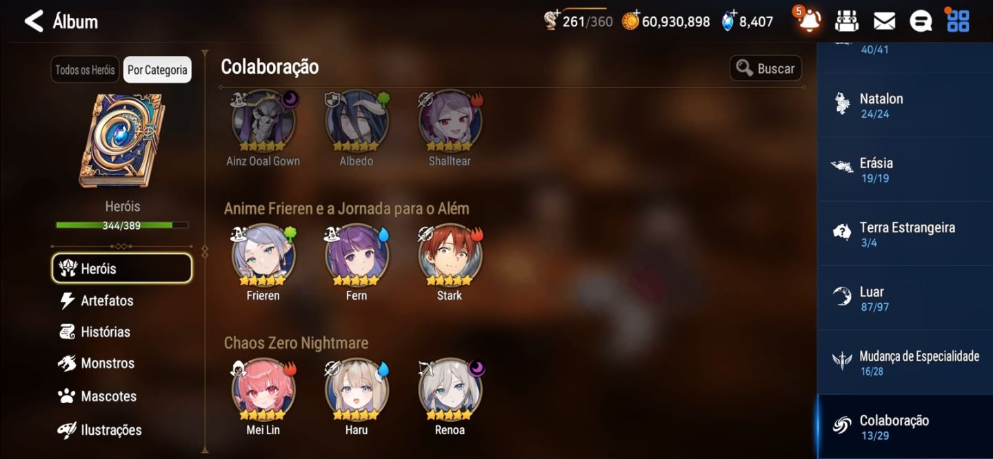Conta Epic7 EndGame