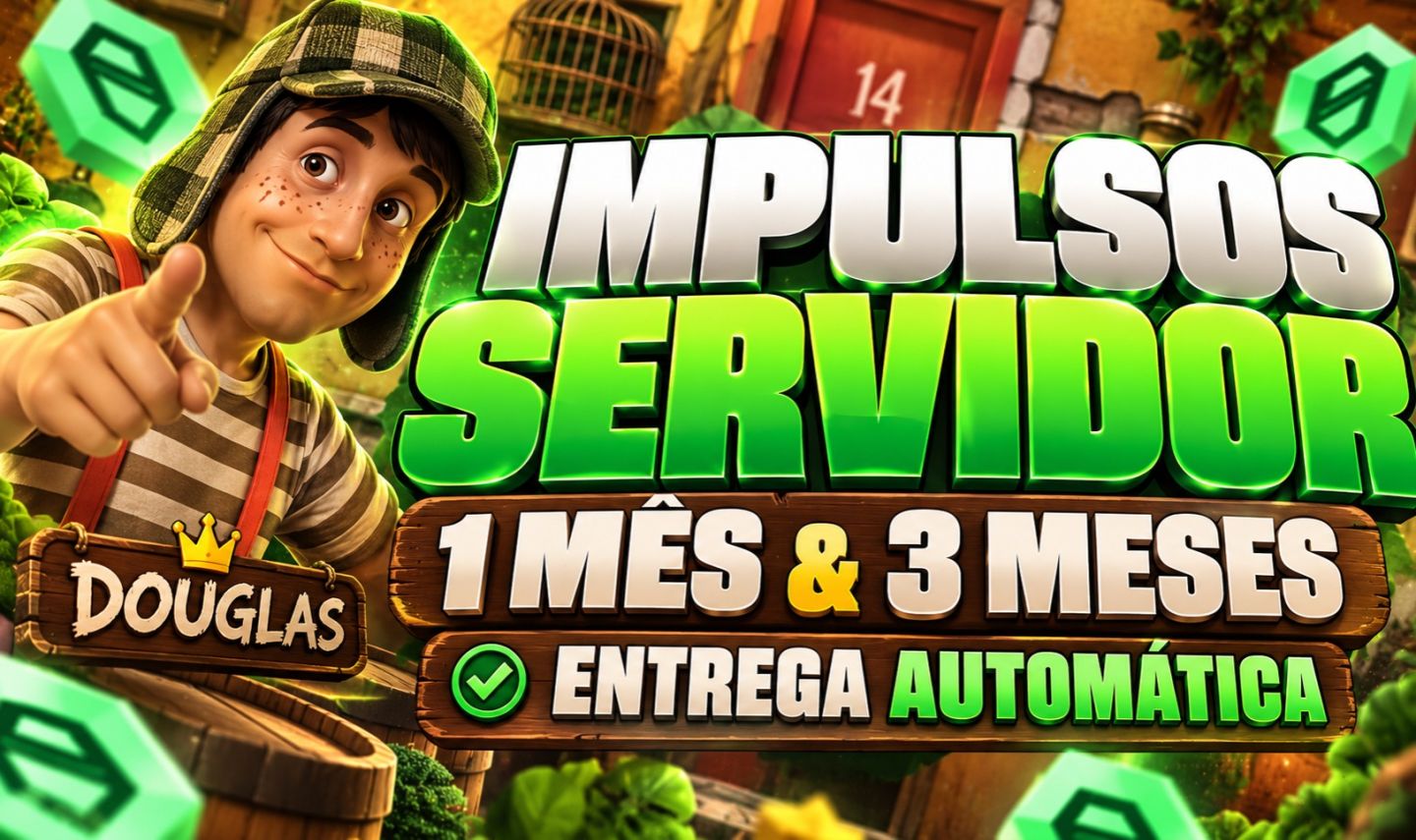 IMPULSOS DISCORD PARA SEU SERVIDOR 1 MÊS - 3 MÊS [ENTREGA AUTOMÁTICA]