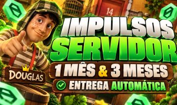 IMPULSOS DISCORD PARA SEU SERVIDOR 1 MÊS - 3 MÊS [ENTREGA AUTOMÁTICA]