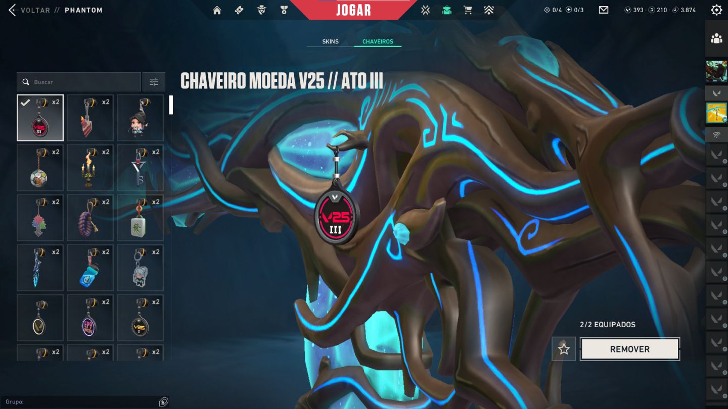 CONTA VALORANT OURO | LVL 46 | 17 AGENTES | 393 VP | FULL ACESSO