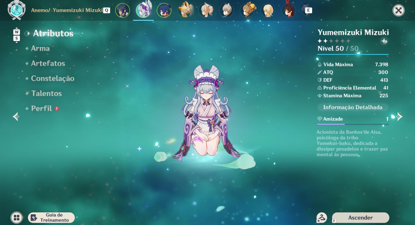 [AR28] Conta com Yumemizuki Mizuki + Qiqi