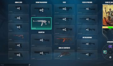 CONTA COM ROSEIRAL E 3 SKINS
