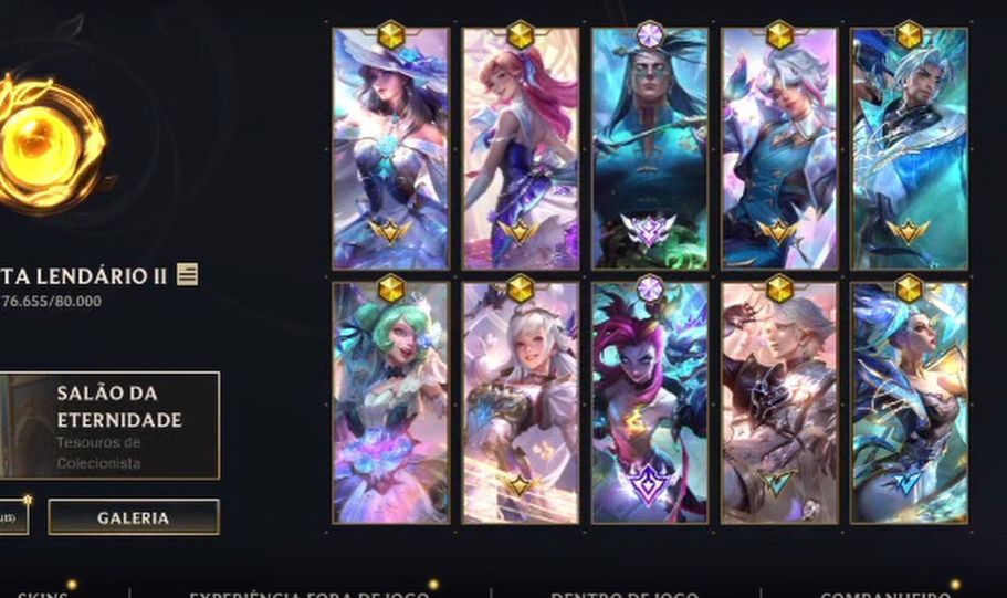 Conta Wild Rift Full gacha ,Todas skins da lux