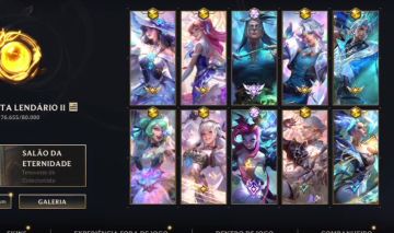 Conta Wild Rift Full gacha ,Todas skins da lux