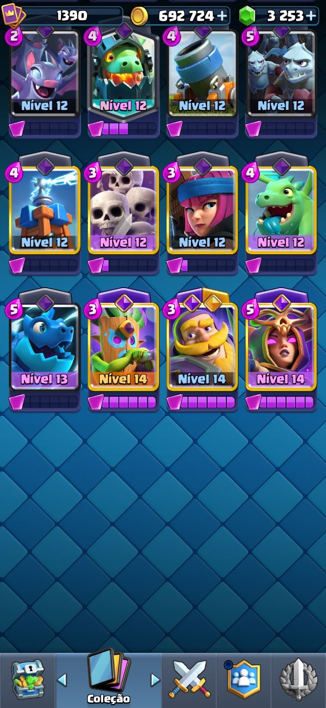 COMBO: CONTAS BRAWL STARS & CLASH ROYALE