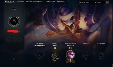Conta Lvl 24 Smurf Unranked