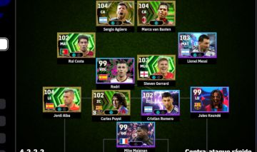 CONTA EFOOTBALL(XBOX) Alba ÉPICO 105 TIME PRONTO!!! (250 já é o menor preço)