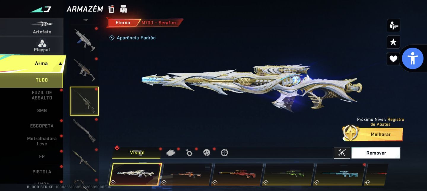 CONTA DE BLOOD STRIKE